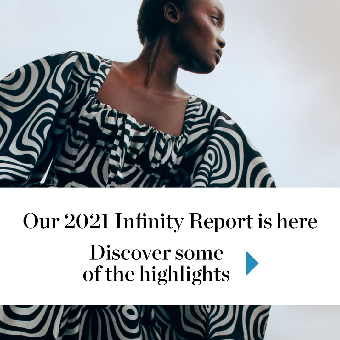 We’re excited to share an update on #YNAP’s Infinity sustainability strategy progress in 2021. You can download the full report here: mr-p.co/3vlGXpV #Sustainability #YNAPInfinity