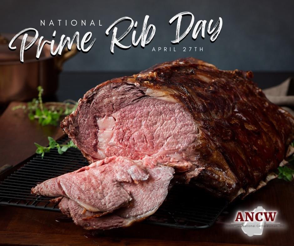 Happy National Prime Rib Day! #eatbeef #nationalprimeribday