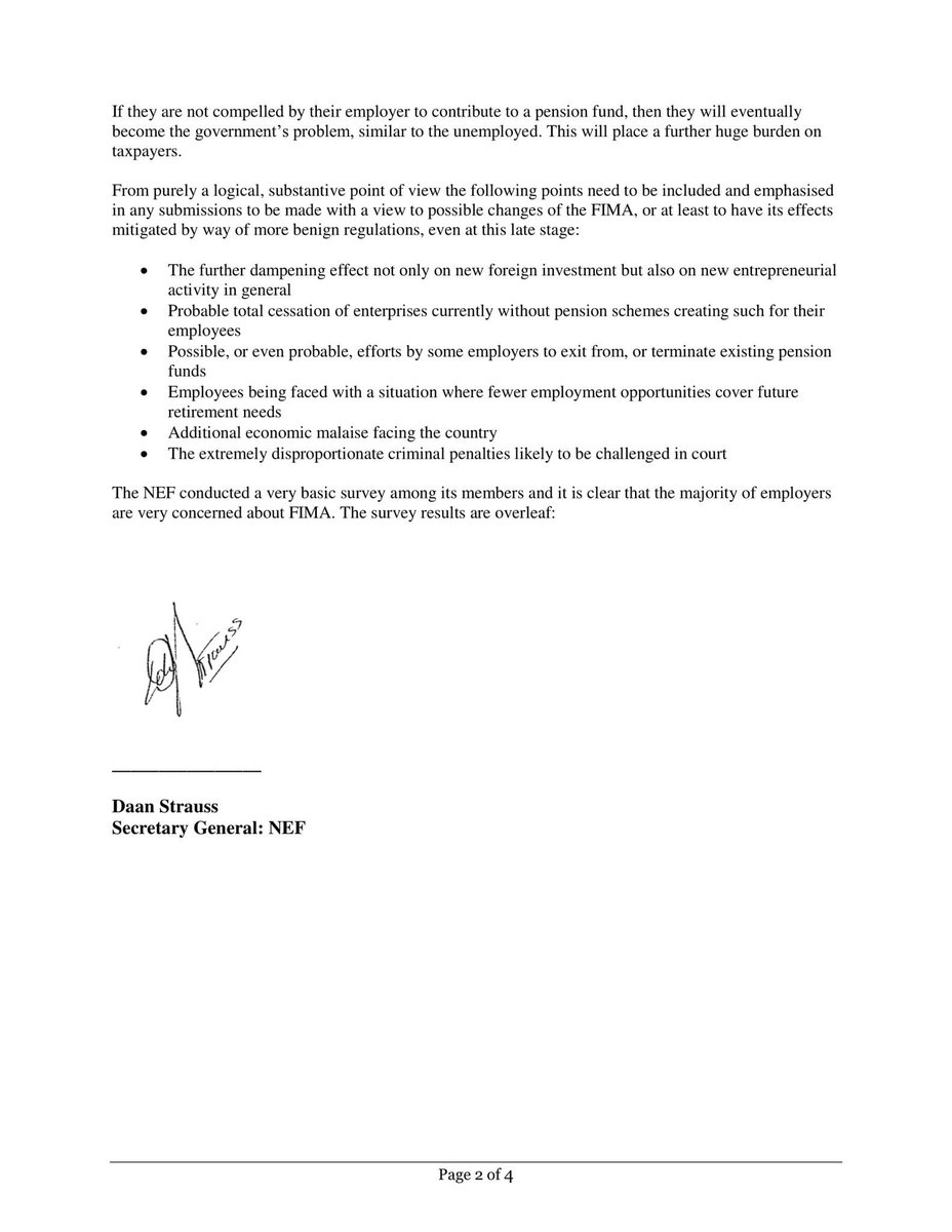 Shipululo's tweet photo. Dear Namibians 
Namibia Employers Federation has rejected the 75% Regulations that want to keep your money even after you resign or are fired. They have done something worthwhile! https://t.co/K1ebZYR9A6
