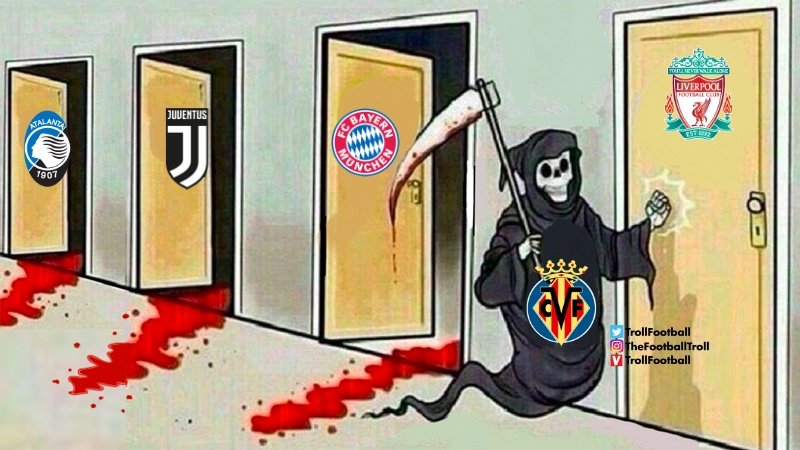 🇮🇹 Atalanta ❌
🇮🇹 Juventus ❌
🇩🇪 Bayern Múnich ❌
🏴󠁧󠁢󠁥󠁮󠁧󠁿 Liverpool .... 👀

NO NOS DEN POR MUERTOS SIN ANTES HABER DADO PELEA... ¡¡SOMOS VILLARREAL CF!! 💛👏🏽 #UCL