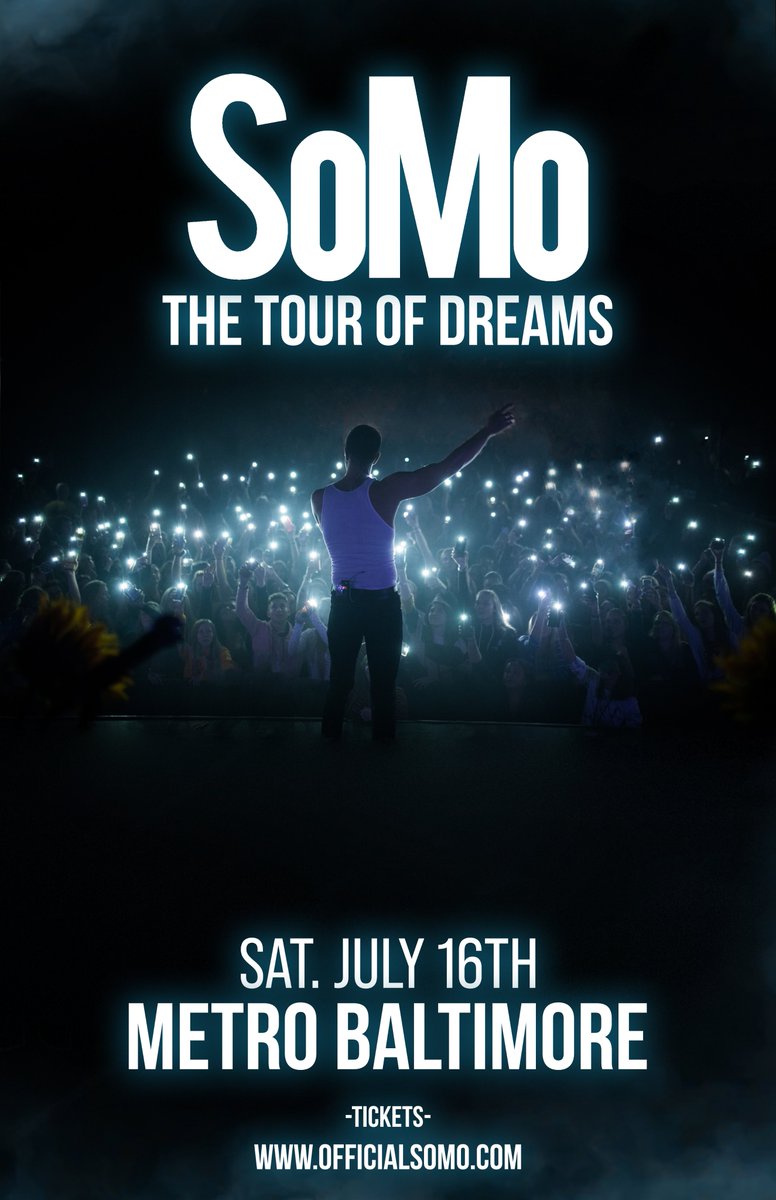 MetroGallery's tweet photo. ::::JUST ANNOUNCED:::: Coming Sat. June 16th Somo: The Tour Of Dreams. @officialsomo Tickets go on sale this Fri 4/29 at 10am on https://t.co/066i69Jzk0 https://t.co/NeVk4pKr81
