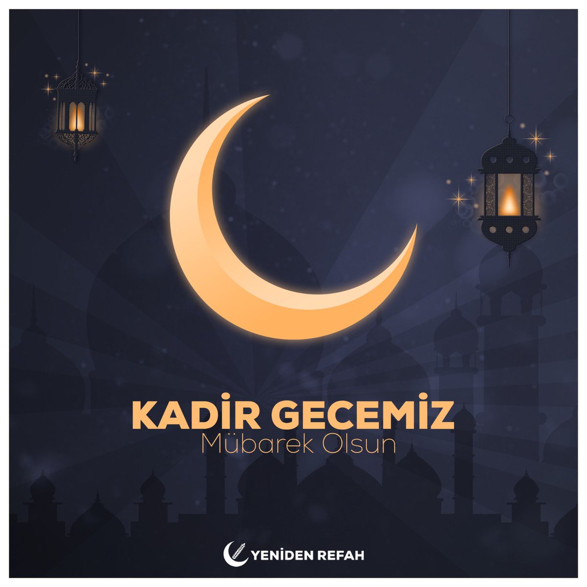 Bin aydan daha hayırlı olan Kadir Gecesi’nin İslam Âlemi'ne ve tüm insanlığa sağlık, huzur ve hayırlar getirmesini temenni ederim. Kadir Gecemiz mübarek olsun.