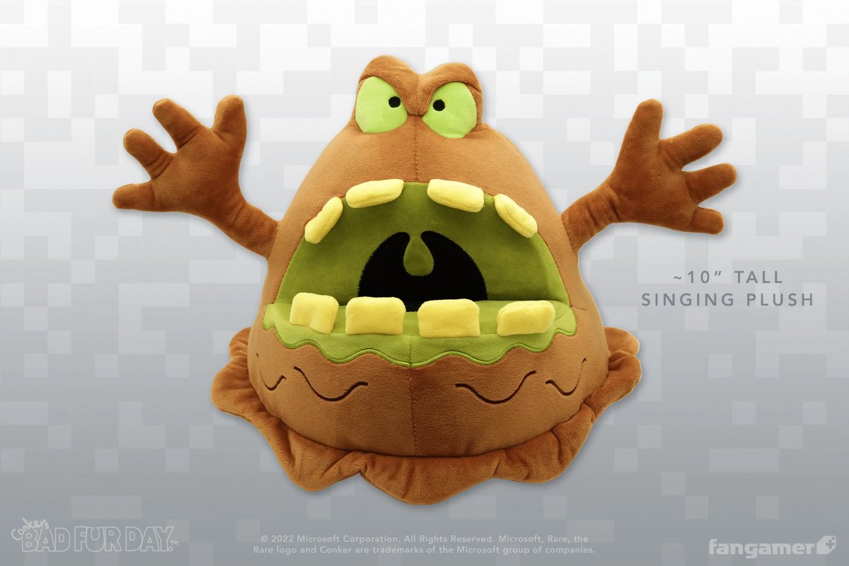 Fangamer has released a new line of Conker's Bad Fur Day merch