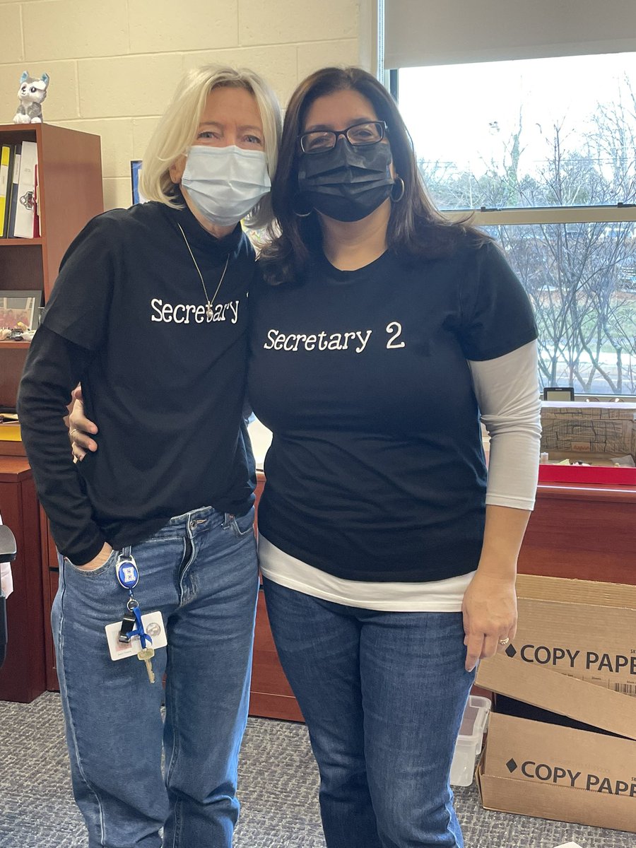 Two of the best! Happy Administrative Professionals Day!