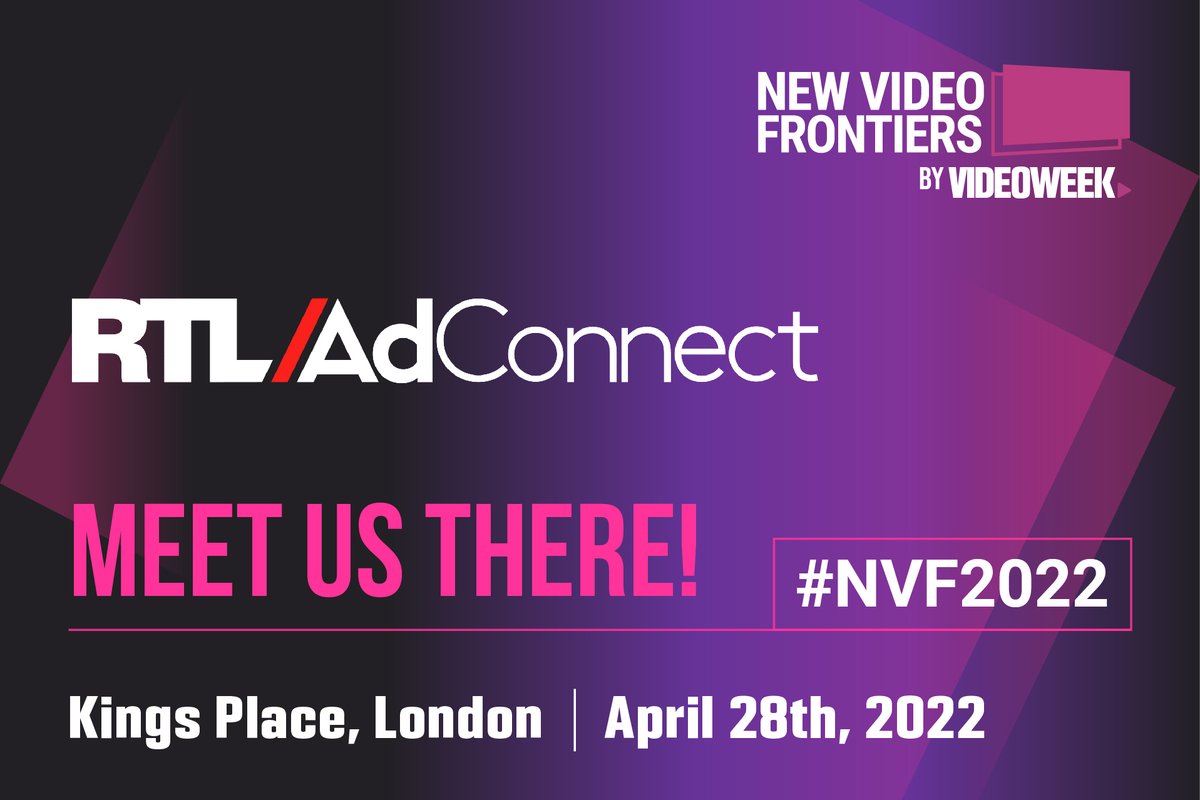 We are looking forward to being part of @videoweek #NewVideoFrontiers event in London tomorrow! Our Head of Marketing Jean-Baptiste Moggio will be sharing the stage with an expert #panel at 10:25, discussing #advertising opportunities on #CTV

More info: bit.ly/3Lp0TOehttps:/…