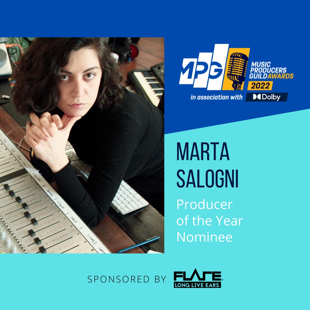 ukMPG's tweet photo. OK, here's a big one...the nominees for the MPG Awards 2022 Producer of the Year, sponsored by @flareaudio, are:

@Marta_Salogni 
@DaveEringa 
Inflo

Good luck to all the fantastic nominees - the winner will be announced in June 🏆🏆🏆 https://t.co/IuHfnnl0As