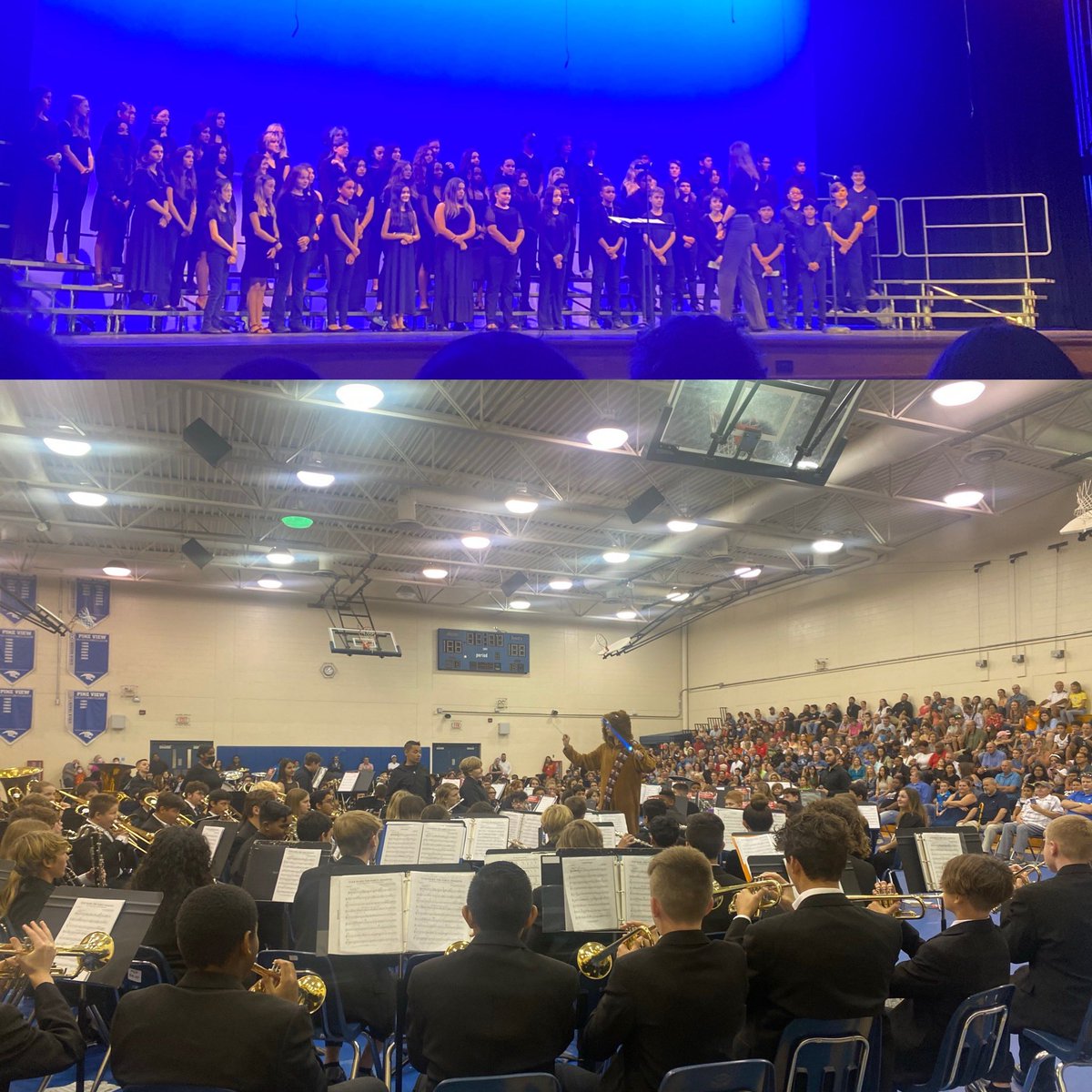 PineViewMiddle's tweet image. PVMS performing arts has had two great nights of celebrating our talented Panthers @mhetzlernettles #ibarts #springsuccess