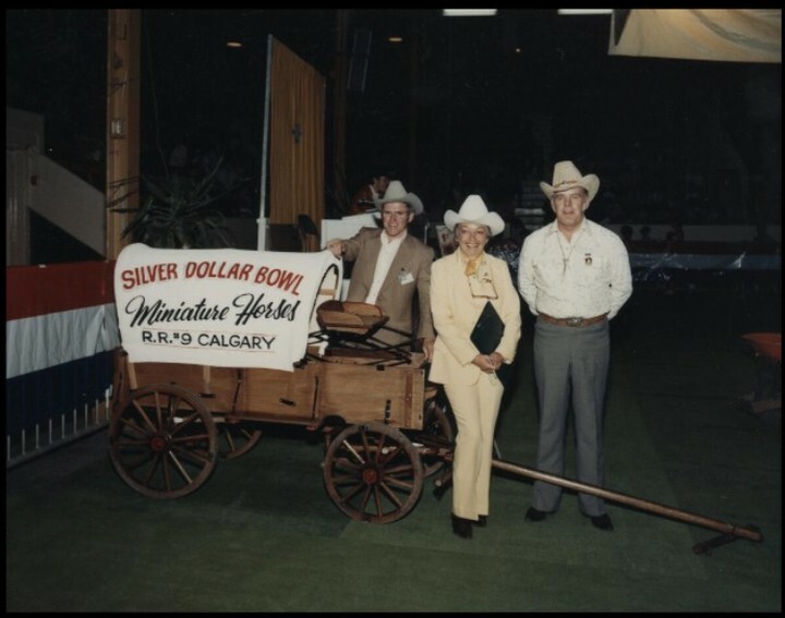 Officials at the miniature horse show (CU130757). Courtesy of Collection, Libraries and Cultural Resources Digital Collections, University of Calgary instagr.am/p/Cc3ESL5NW4f/