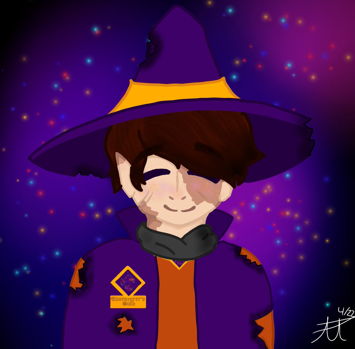 Blueber86276593's tweet photo. Dnd character profile shot for dnd beyond. Just a small doodle :) https://t.co/qmRngeUcWS