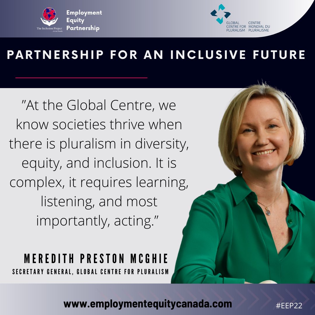 inclusionprjct's tweet photo. Meredith Preston McGhie, Secretary General, The Global Centre for Pluralism, now providing the welcome for Day 1 of our EEP Roundtable!!
@GlobalPluralism
#EEP22 https://t.co/aFgtGXBWez