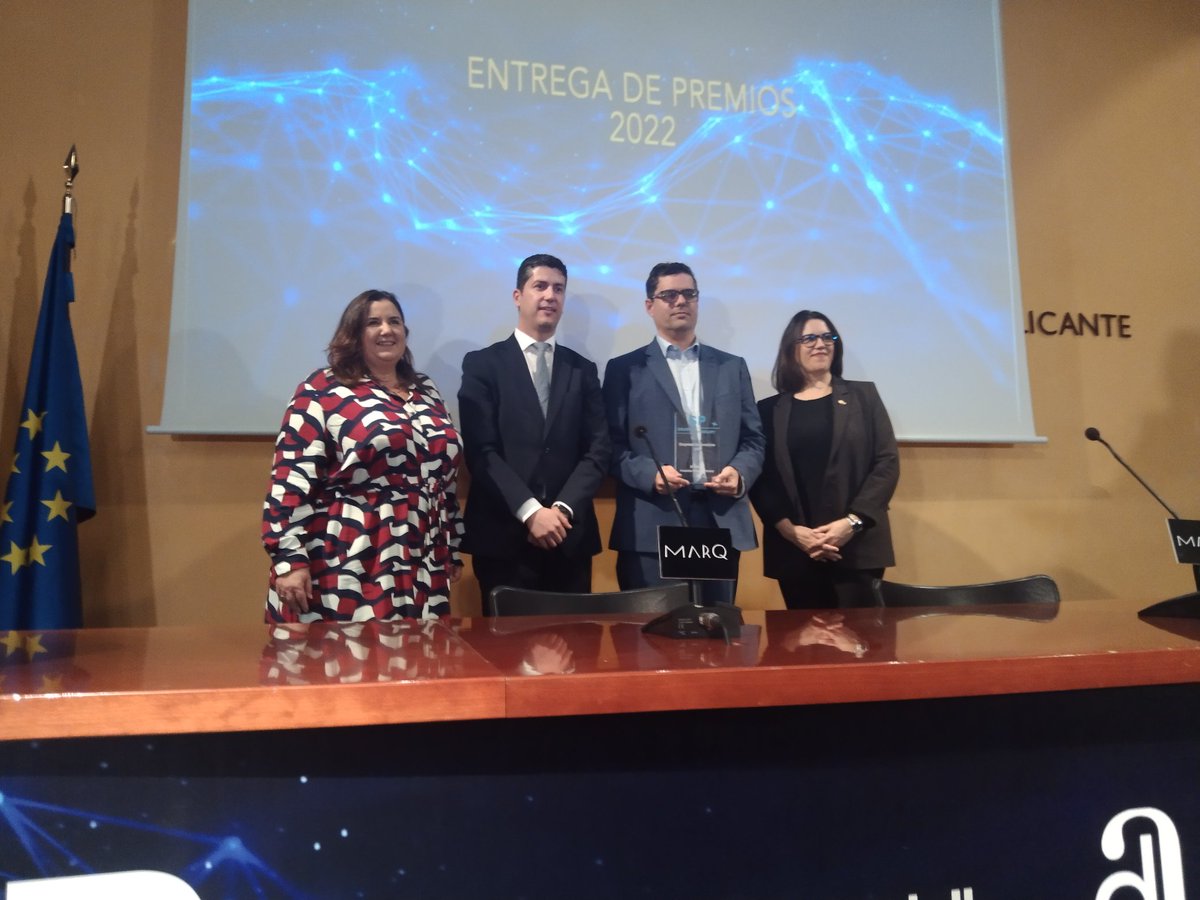 Premio #SP22 a la Empresa Transformadora para AGUAS DE ALICANTE por incorporar a sus procesos elementos tecnológicos innovadores
<a href="/marqalicante/">MARQ Alicante</a>
#alicanteinnovación #tecnología #digitalizacion #sectorprimario