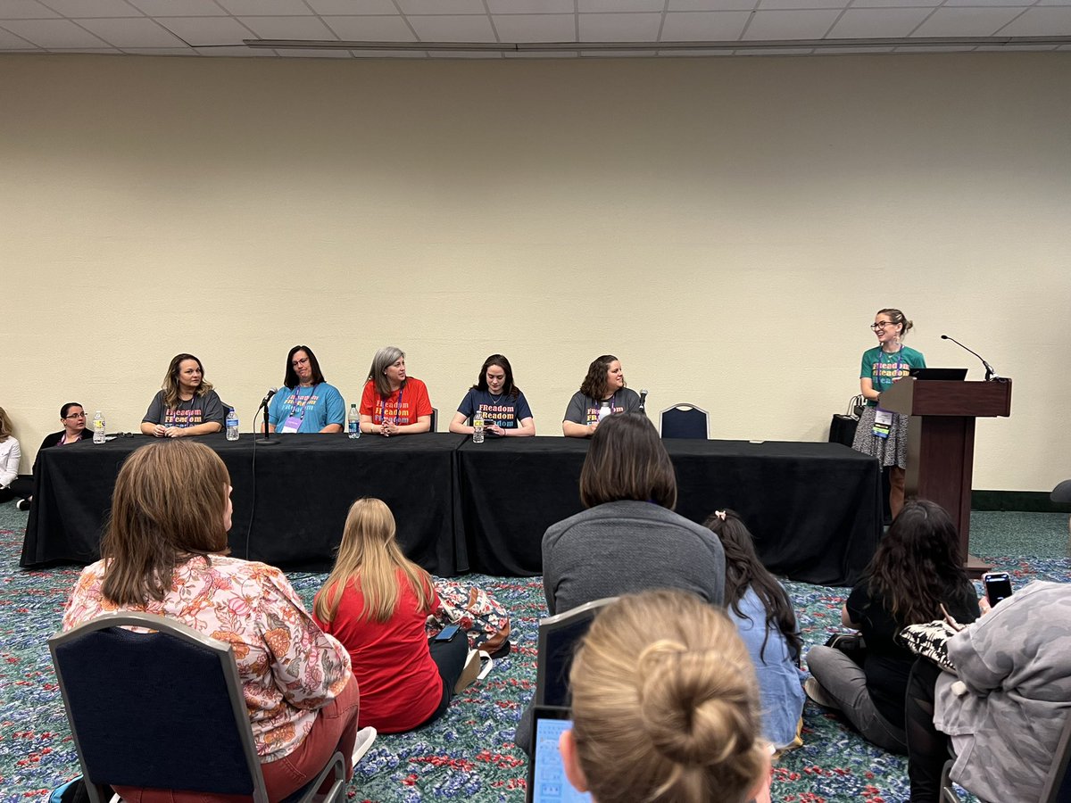 So excited to learn from our amazing librarians. Their passion is vibrant and I am lucky to work with them! #katylibraries #txla22