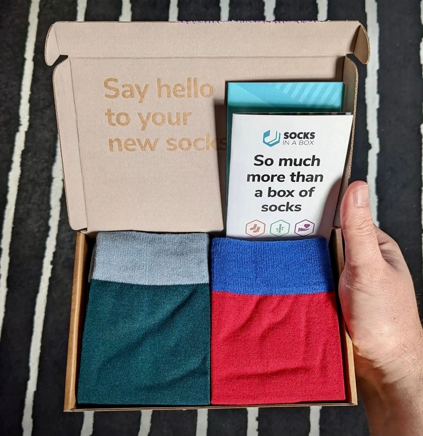 socks_in_a_box's tweet photo. Socks not just good for your feet, but the planet too! 🧦🌍💙

#SocksForGood https://t.co/xJNMQnitYy