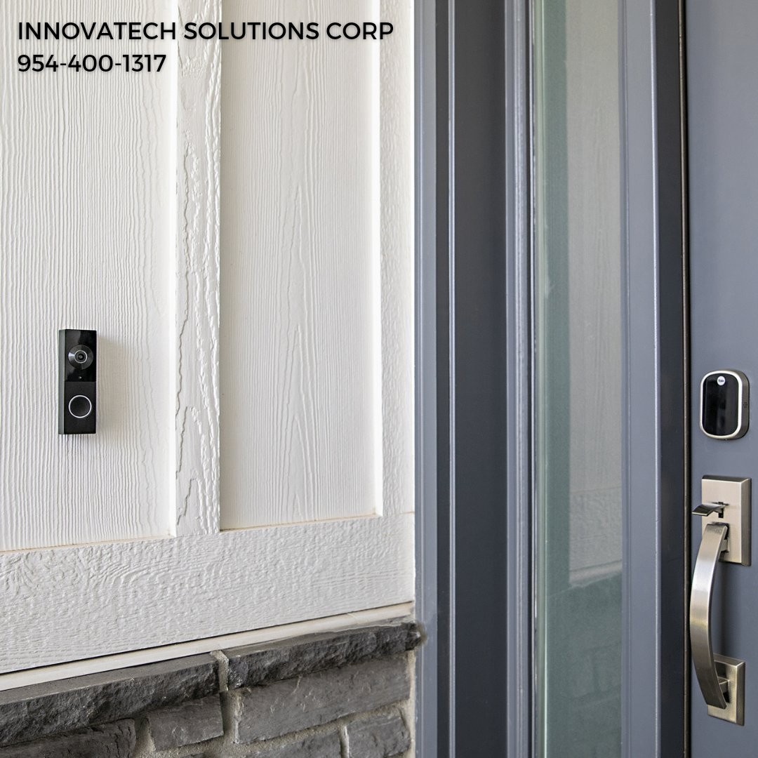 InnovatechSolu2's tweet photo. 🏡Getting lots of packages sent to your front porch these days? Keep an eye on deliveries with Chime, a video doorbell designed for the smart home.⭐🌟
.
.
.
📱Call us: 954-400-1317📱
.
.
.
#control4 #control4smarthome
#homeautomation #videodoorbell
#homesecurity #smarthome https://t.co/KuC4mhHHhp