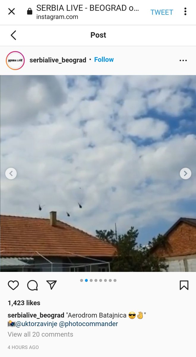 JelenaMKandic's tweet photo. Poštovani #MinistarstvoOdbrane i #VojskaSrbije @mo_i_vs & #UpravaGrada #GradBeograd @beograd_rs & #Beokom @prijavi_problem,
Dragi @petarV & #Tango6 @tangosix,
Da građanstvo bude na vreme obavešteno o naletima vojnih vazduhoplova #RViPVO i skokovima #63pdb & #72bSpO.🛫🪂🏬🪂🛬 https://t.co/aEHa9vCx6W