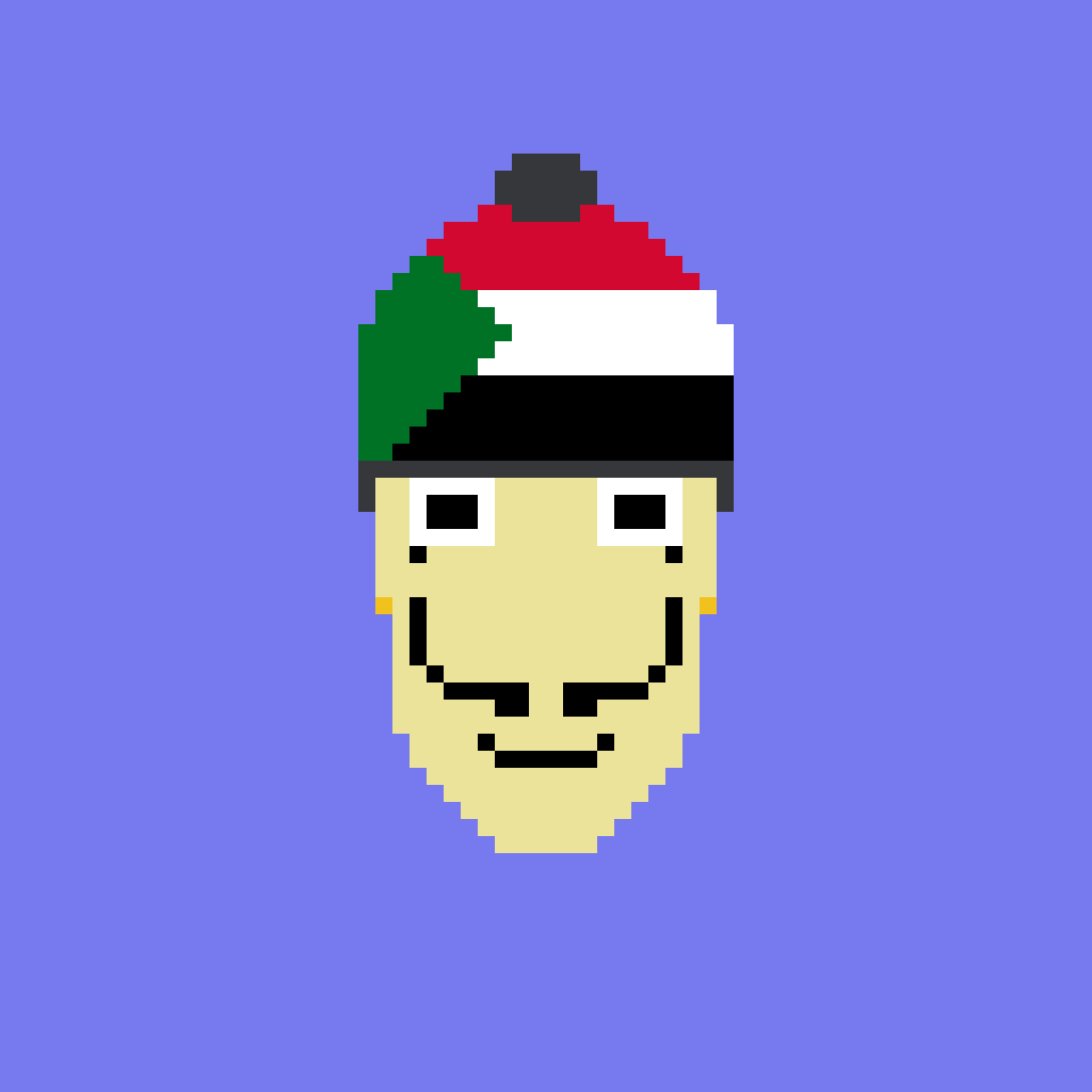 Pixel Dali #35. Listed 🔥🔥🔥
#Sudan 🇸🇩 
Price: 0.003 ETH (NO GAS FEE)
opensea.io/collection/pix…
#pixeldalinft #nftproject #world #traveling #nft #nftcollectibles #nftcollectors #nftinvestor #nftbuyers #nftcommunity #nftmarket #nftmarketplace #artwork #nftartwork #art #nftart
