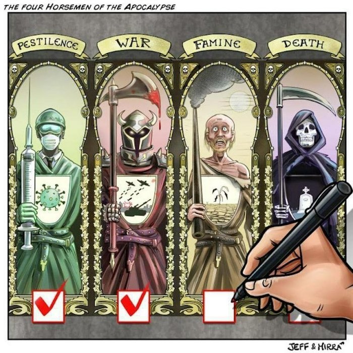 The Great Reset
Czterech jezdzcow Apokalipsy
👇