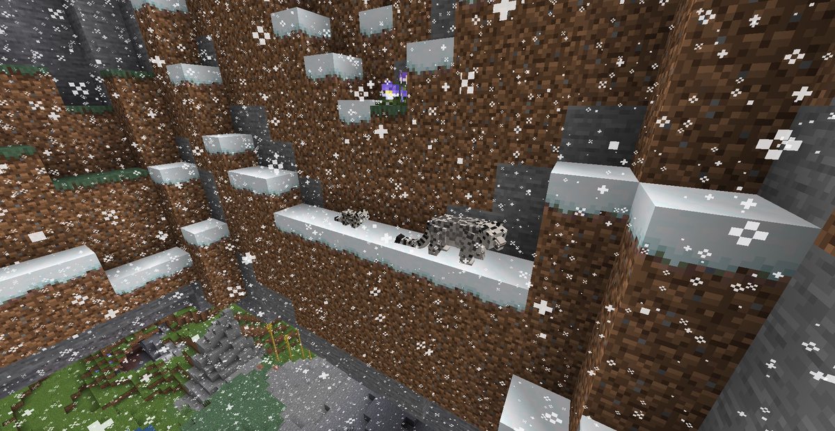 zawamod_evolved's tweet photo. Welcome an animal brought to you thanks to @VintageBeefLP  and the team over at the Omega Server! None other than the frosty feline, the SNOW LEOPARD! These alpine cats have finally made their way into ZAWA but will be tricky to find due to their rare nature and mountain habitat! https://t.co/pl8STFDP3o