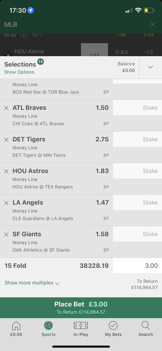 OffeJunior's tweet photo. Let go , try this out #BettingPeople #mlb #DraftKings #bettingpicks #bettingtipster https://t.co/0nC5VfgkAV