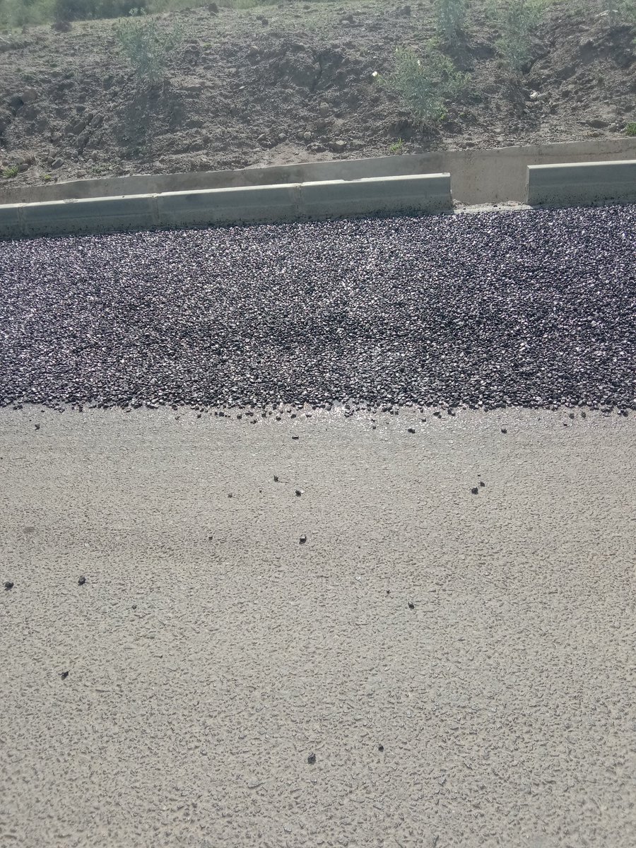 joyjuma's tweet photo. @KURAroads please advise on why the tarmacked Quarry 49,Athi River is being done again. The road is just fine. We have other adjacent roads that are not done but  resources are spent on this, why? @KeNHAKenya @TransportKE @StateHouseKenya https://t.co/o5MXtIF1IJ