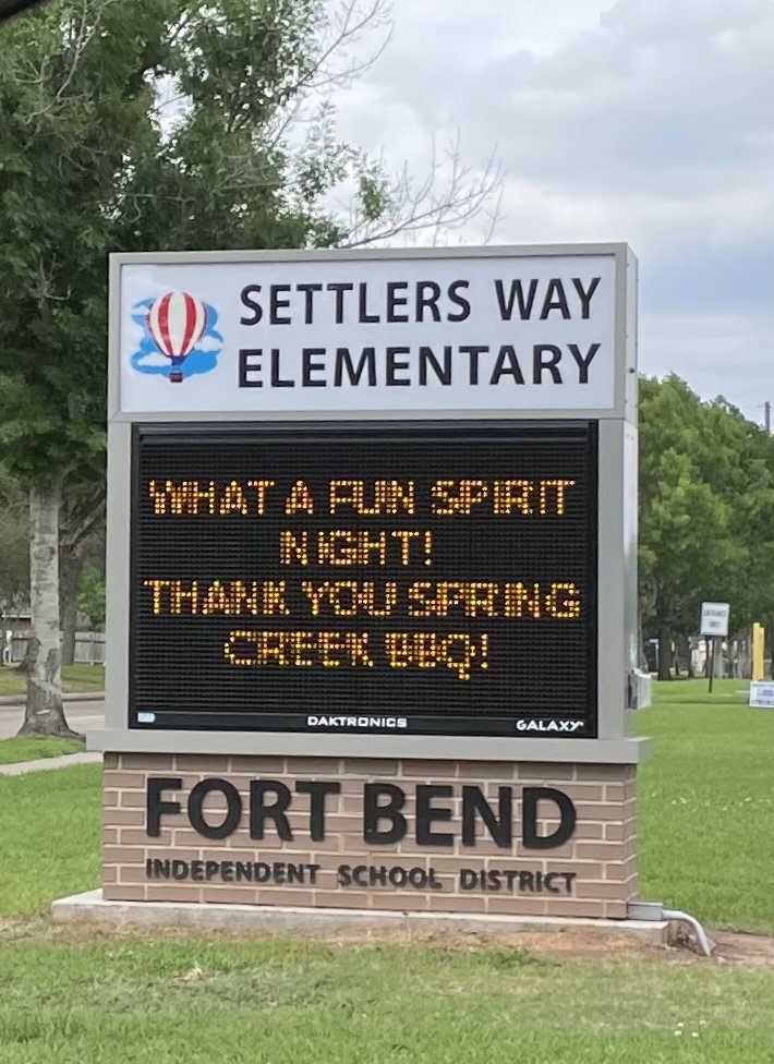 iEmListening's tweet photo. Thank you to @SpringCreekBBQ for hosting our Spirit Night! We appreciate your support and generosity! @SWE_Explorers https://t.co/4SKMlNVEcG
