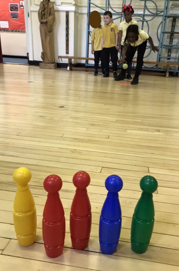SjtdprimaryP's tweet photo. Great effort Year One with our aiming skills. @SJTDPrimary https://t.co/N80yOWjStJ