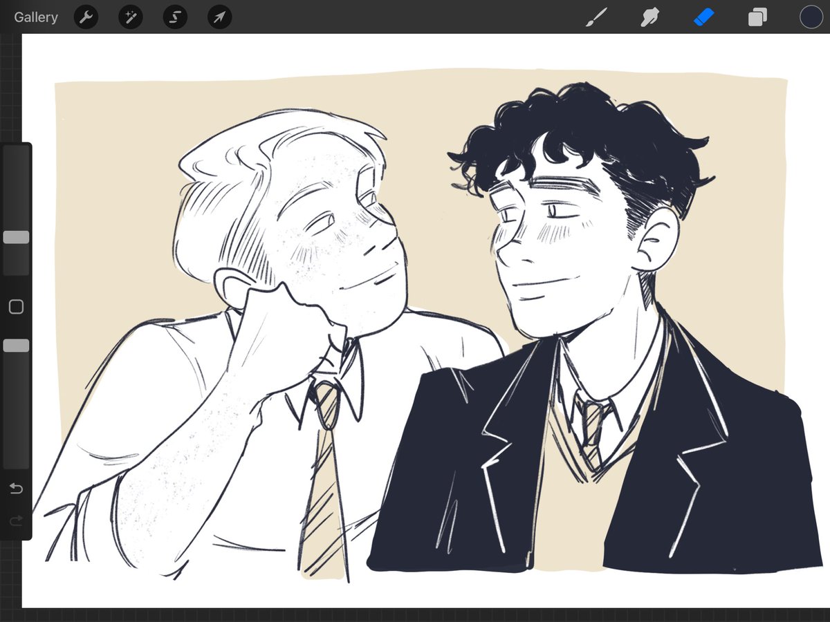 doodle but they were just so cute they deserved to be drawn #Heartstopper 