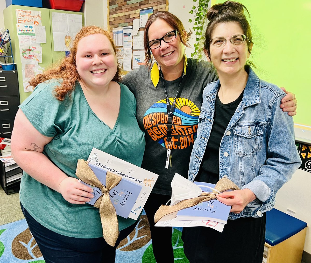 Congrats to <a href="/McSpeddenES/">McSpeddenES</a> Pre-K teachers, <a href="/CourtneyYingli6/">Courtney Ballaam</a> and Mrs. Maria - our ESL superstars for April! It’s truly a pleasure to work with you! #ESL <a href="/ci_elem/">Frisco ISD Elementary Teaching and Learning</a> @FisdB