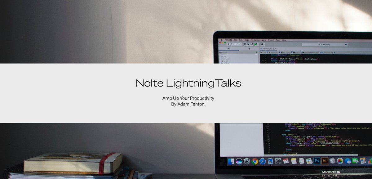 In one more episode of Nolte Lighting Talks, we host our CTO Adam Fenton, who will speak in-depth about how to improve productivity in your work and work teams. Check it out, leave us your comments, and share them with your colleagues. youtube.com/watch?v=qvLo7Z…