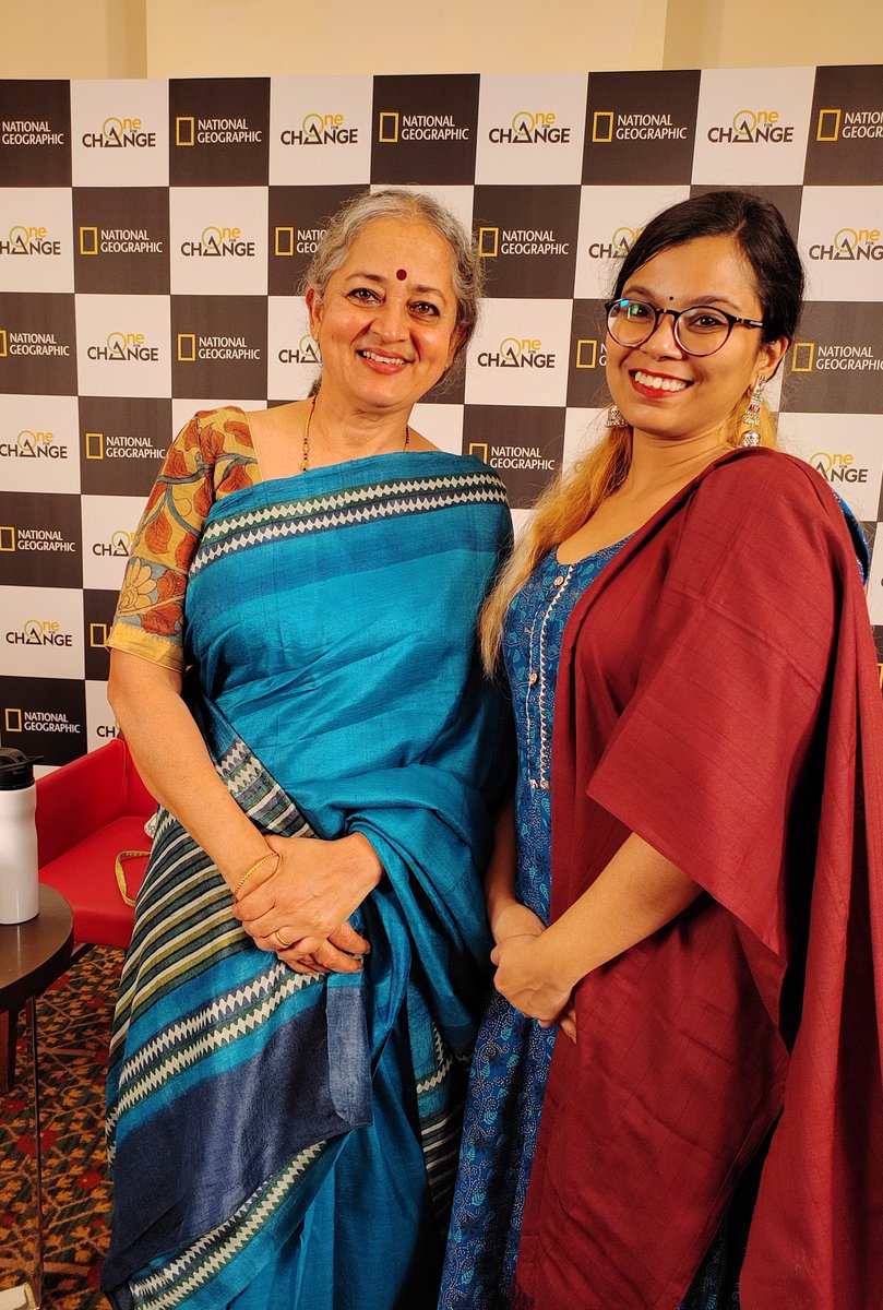 Roshni Chakrabarty (@roshnism) on Twitter photo Sparkling eyes, boundless energy, and a powerhouse of knowledge on composting! Meeting <a href="/vanimurthy/">vanimurthy</a> ma'am at the Nat Geo 'One For Change' event launch last week in Mumbai was an absolute delight!
Check out the journey of the 'Worm Rani' here: bit.ly/3kkSiA0 Sparkling eyes, boundless energy, and a powerhouse of knowledge on composting! Meeting <a href="/vanimurthy/">vanimurthy</a> ma'am at the Nat Geo 'One For Change' event launch last week in Mumbai was an absolute delight!
Check out the journey of the 'Worm Rani' here: bit.ly/3kkSiA0