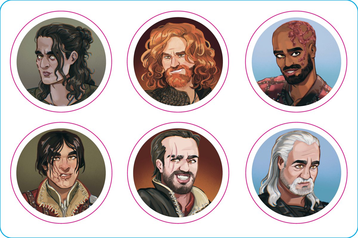 The witcher stickers ❤️ 