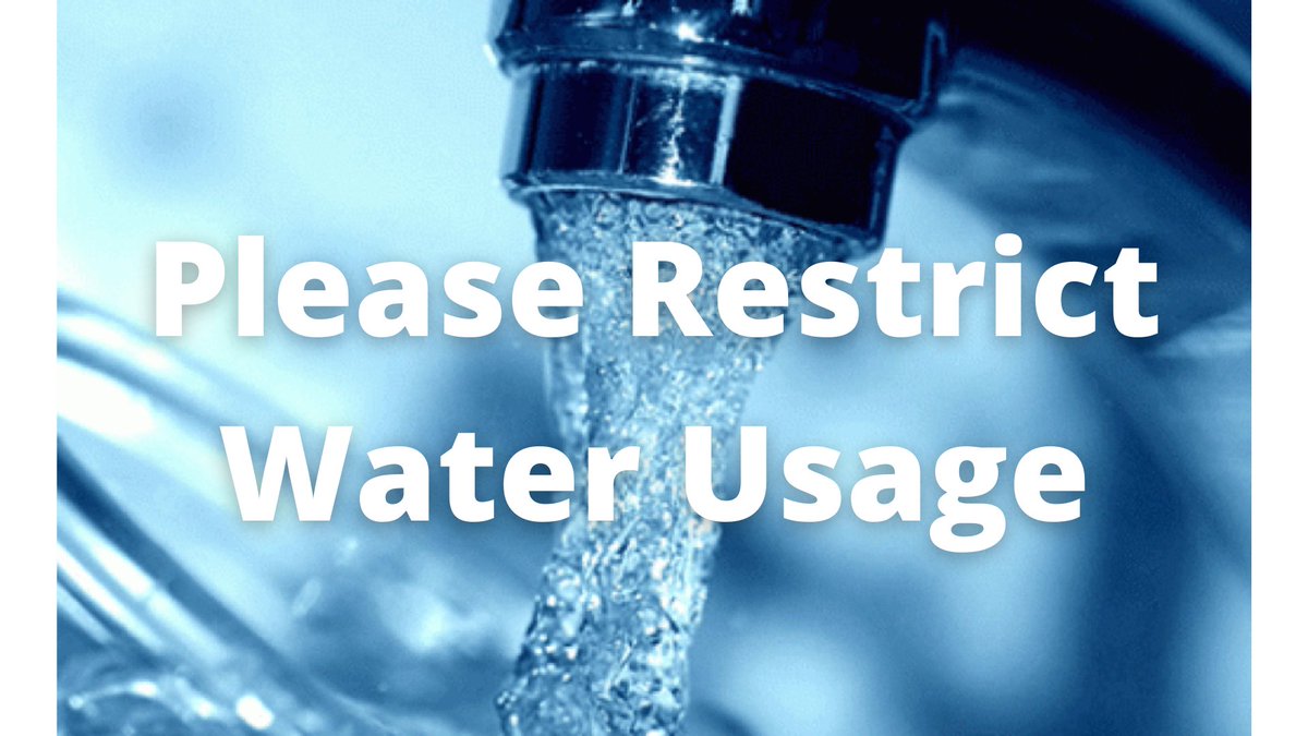 TrochuAlberta's tweet photo. Due to a water disruption in Three Hills they are not supplying us with water and we are running from our reservoir. We are also working on a secondary supply but ask that you restrict your usage to conserve water. No watering or washing cars. Further updates to come, thank you. https://t.co/64STzyOnby