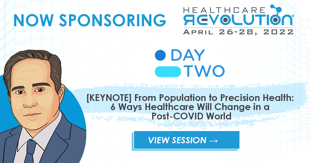 We are currently live with the Honorable Dr. David Shulkin on a keynote titled 'From Population to Precision Health: 6 Ways Healthcare Will Change in a Post-COVID World.' 

Click here to join the live keynote now: healthcarerevolution.com/event/keynote-….

#diabetes #prediabetes #obesity
