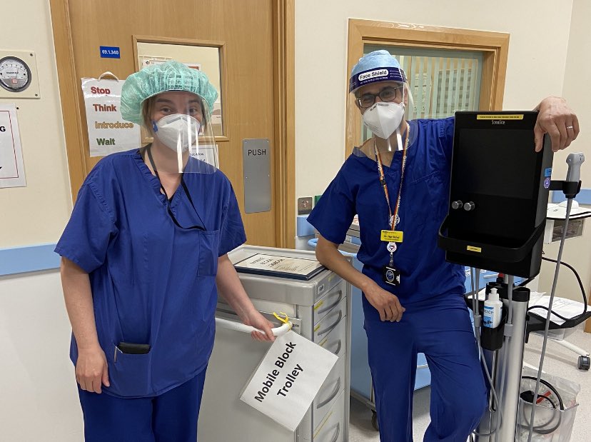 BucksUSGRA's tweet photo. Amputation? Weβll go to the ICU! Femoral and anterior sciatic nerve blocks and catheters placed by @NavBahal and pain registrar Kerry Bosworth @BucksHealthcare
#regionalanaesthesia #masterUSGRA https://t.co/6lzZAkEoE4