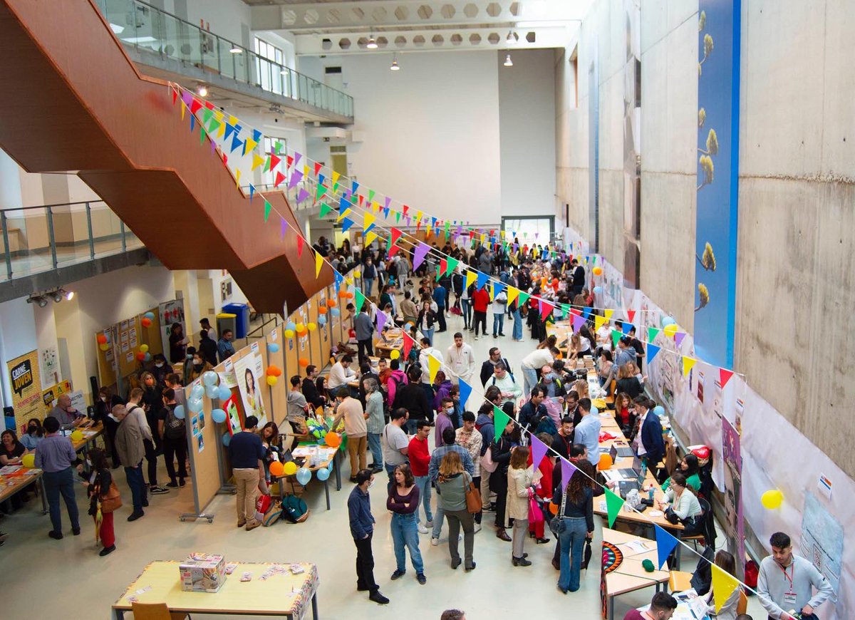 ualmeria's tweet photo. La UAL se llena de emprendimiento 🚀 con la XIV edición de la Feria de las Ideas💡
En ella han participado 104 proyectos, ideas, empresas recientes, spin-off y startup de la UAL 🙌🏻
👉🏻 https://t.co/KVs7jVMllt
#FundaciónUAL #emprendeual #feriadelasideas22 #soyUAL #UAL https://t.co/EwEE5krqgY