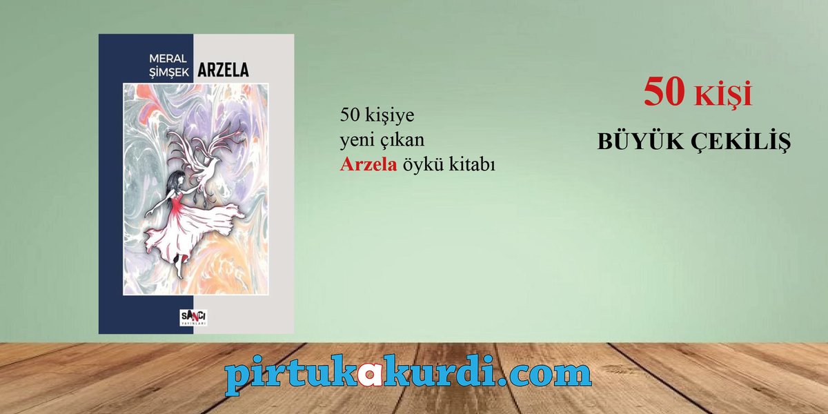 pirtukakurdi's tweet photo. 🔊BÜYÜK KİTAP ÇEKİLİȘİ
🛑 50 KİŞİYE

Takip edilecek hesap
@21meralsimsek

Şartlar 
👉 hesabı takip et
👉 Gönderiyi retweetle 

Son: 29 mayıs cuma (saat 22:00) https://t.co/HamGd6sVTo