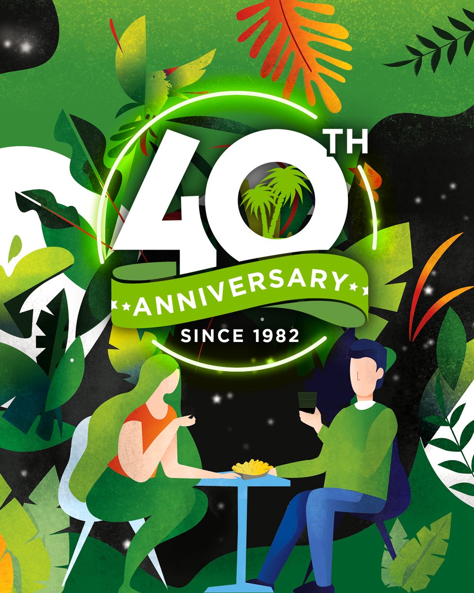 We're turning 40 this year! 💚

To celebrate we wanna hear your favourite Abrakebabra memories! 🏝

Share your stories below &amp; we'll reward the best with an Abrakebabra care package with vouchers, sauces and merchandise! 🙌

#Abrakebabra #DiscoverMagicFood #Turning40 #Since1982