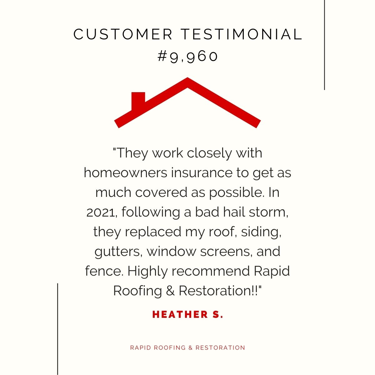 Thank you, Heather! 🙌 We work with your insurance to make this process as seamless as possible. #5StarReview bit.ly/3ulgWFi