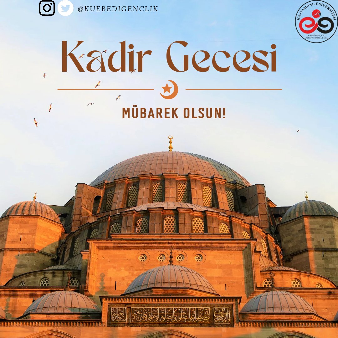 Kadir geceniz mübarek tüm dualarınız kabul olsun