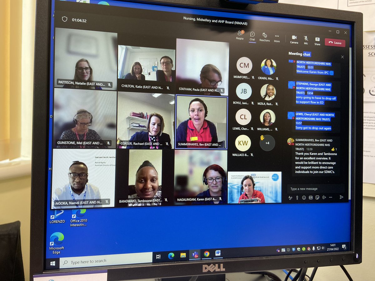 Jade Young (@jadey31211303) on Twitter photo It was a pleasure to hear from <a href="/karennaga/">Karen Naga</a> & Tamboona who presented at our nursing, midwifery & AHP board today, representing <a href="/enherts/">East and North Hertfordshire Teaching NHS Trust</a> <a href="/EnhtPathways/">E&NHT Nursing & Midwifery Excellence</a> Leadership SDMC. @RachaelCorser <a href="/bsummerhayes/">Bev Summerhayes</a>
#empoweringdirectcarestaff
#collaborativeworking It was a pleasure to hear from <a href="/karennaga/">Karen Naga</a> & Tamboona who presented at our nursing, midwifery & AHP board today, representing <a href="/enherts/">East and North Hertfordshire Teaching NHS Trust</a> <a href="/EnhtPathways/">E&NHT Nursing & Midwifery Excellence</a> Leadership SDMC. @RachaelCorser <a href="/bsummerhayes/">Bev Summerhayes</a>
#empoweringdirectcarestaff
#collaborativeworking
