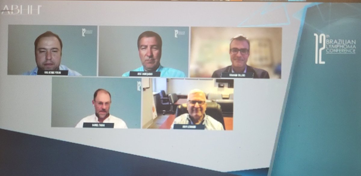 GuiperiniMD's tweet photo. Great discussion covering multiple issues in DLBCL with @graham74GC, @JohnPLeonardMD, Dr. Tabak and Dr. Cabeçadas.
Thank you @abhhoficial for the opportunity to learn from my Twitter friends!
#BLC12 https://t.co/ZLEkta3zGU