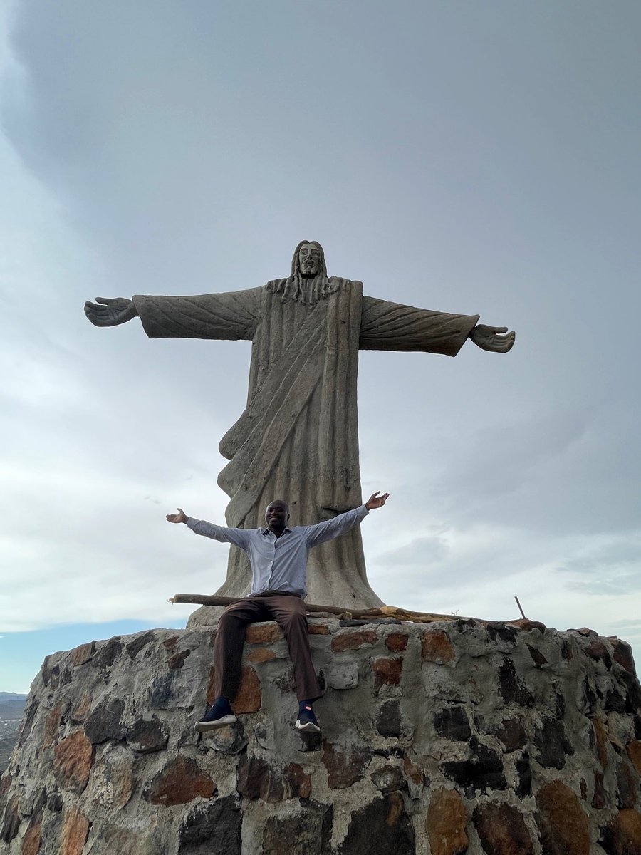 thomseba's tweet photo. While in Lodwar don't miss to visit the Risen Christ Redeemer Statue. @magicalkenya @KenyaTPA @TurkanaLand
#TheRioOfKenya
#TheImmaculateShrineLodwar
#Exploreturakana https://t.co/RYKxx3jhk4