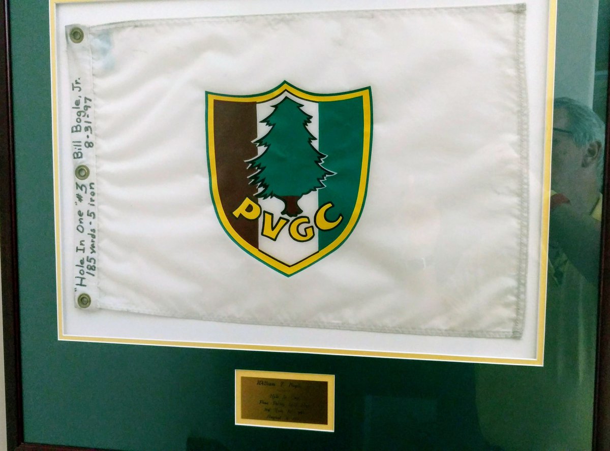 BogleGolf's tweet photo. @GolfMonthly 3. But this one on hole #3 was the most memorable. #PVGC Thought I had one Monday. Ball 12" behind the cup, drew it back a foot on wet greens. https://t.co/JPGIND0tVS
