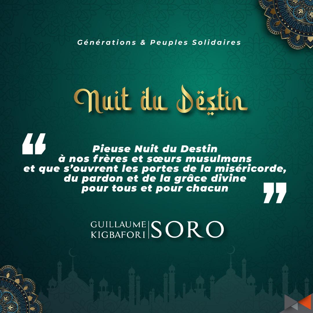 Guillaume K. Soro tweet media