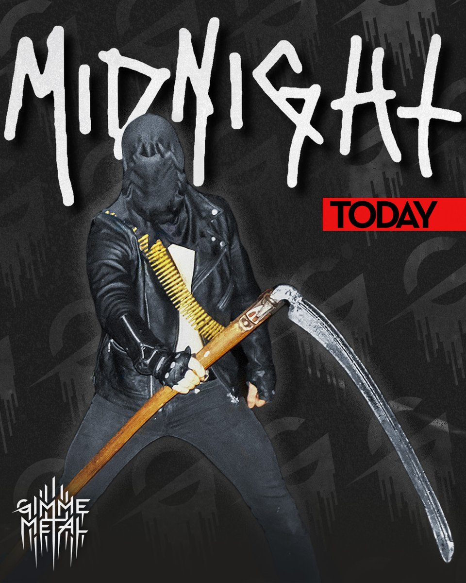 gimmeradio's tweet photo. #Midnight's on air NOW!!🔥
Get on the Gimme Metal app &amp; join #Athenar &amp; metalheads from all around the world in the LIVE CHAT!👇👇👇
https://t.co/4Ej0LaUxlM https://t.co/Dt8AKYBlTA