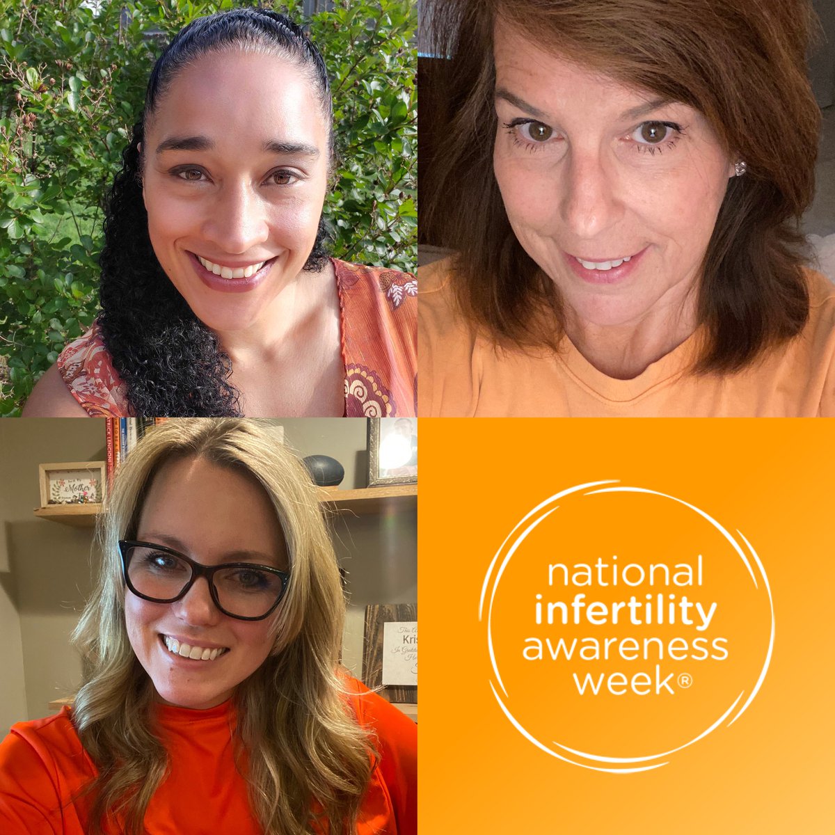 #TeamTMRW is proud to rock orange to support National Infertility Awareness Week® (#NIAW2022), hosted by @RESOLVEOrg. Learn more at infertilityawareness.org.