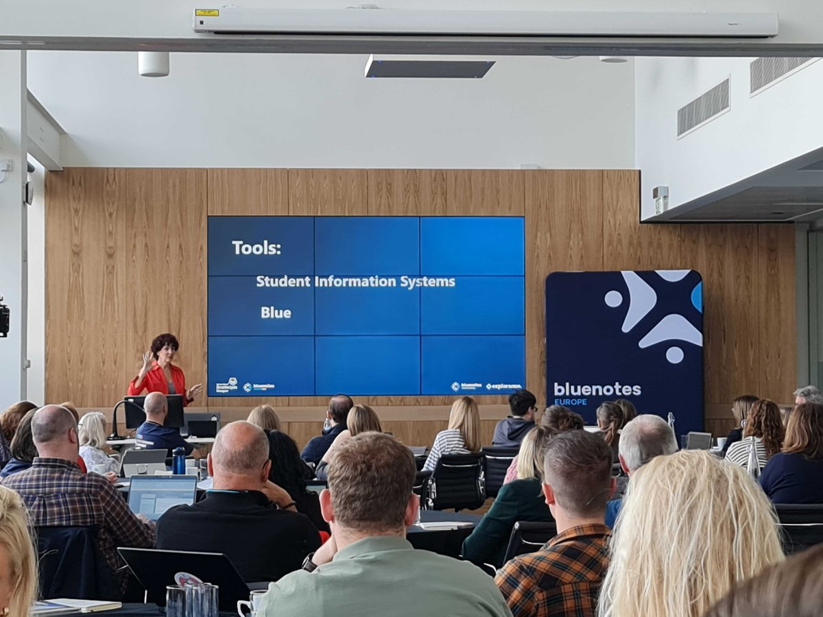 explorance's tweet photo. Thank you to all presenters, keynote speakers, attendees, and the entire Bluenotes Community for making #BluenotesEUROPE2022 a great success and memorable experience ✨👏
Over to you Chicago 👀 - https://t.co/vKgTa6DuD0
#BNE22 #StudentInsight #StudentVoice @bluenotesgrp https://t.co/EiPEbqdg7Y