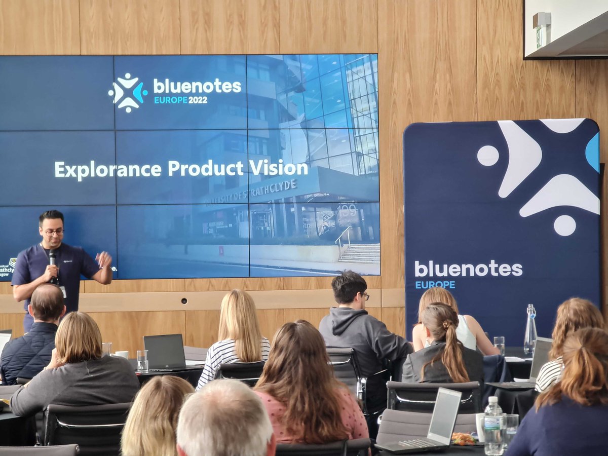 explorance's tweet photo. Thank you to all presenters, keynote speakers, attendees, and the entire Bluenotes Community for making #BluenotesEUROPE2022 a great success and memorable experience ✨👏
Over to you Chicago 👀 - https://t.co/vKgTa6DuD0
#BNE22 #StudentInsight #StudentVoice @bluenotesgrp https://t.co/EiPEbqdg7Y