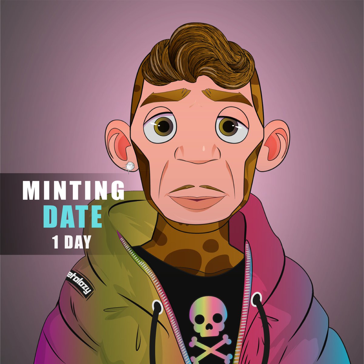 Only 1 day left until mint! Come join our  community. 
 discord.gg/NZRKJ9fh6u

#NFTs #NFTCommunity #NFTGiveaway #NFT #NFTartist #NFTdrop