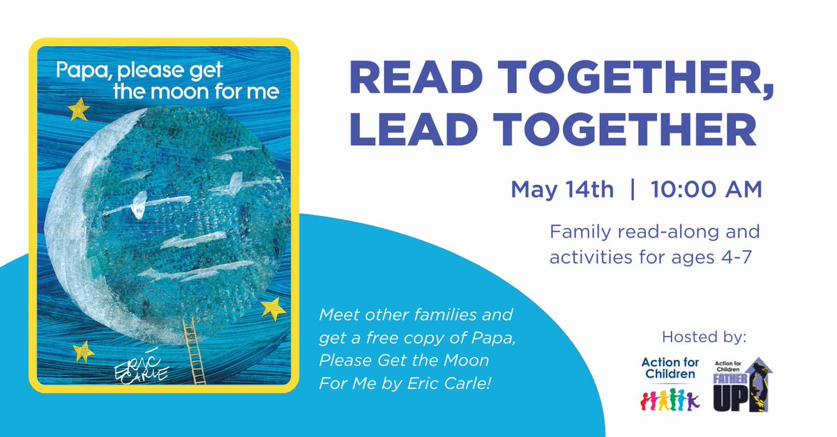 Act4Kidz's tweet photo. 📘 Meet other families in Central Ohio, get a free book, and enjoy time with your family at our upcoming #ReadTogetherLeadTogether event!
Register through Eventbrite today 👉 https://t.co/i6WJaNflhT https://t.co/dGrYeyXWhH